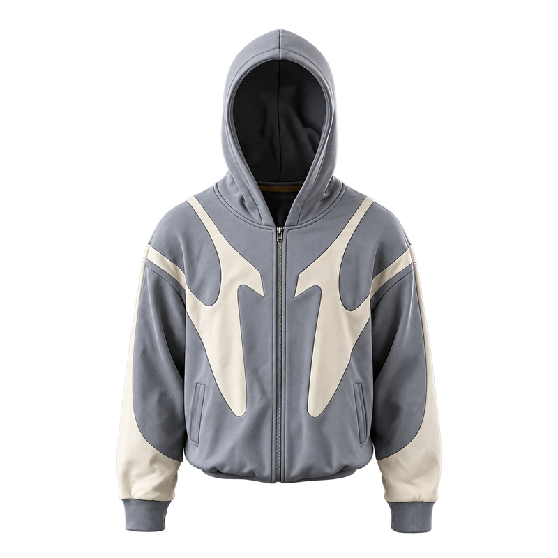 Volt Panel Jacket — ash, front