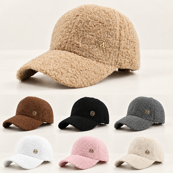 Teddy Fleece Baseball Cap — complete colour collection