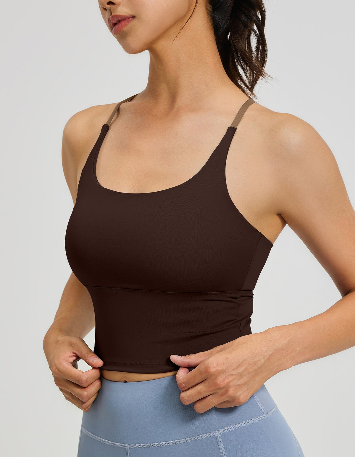 Cross-Back Contour Bra
