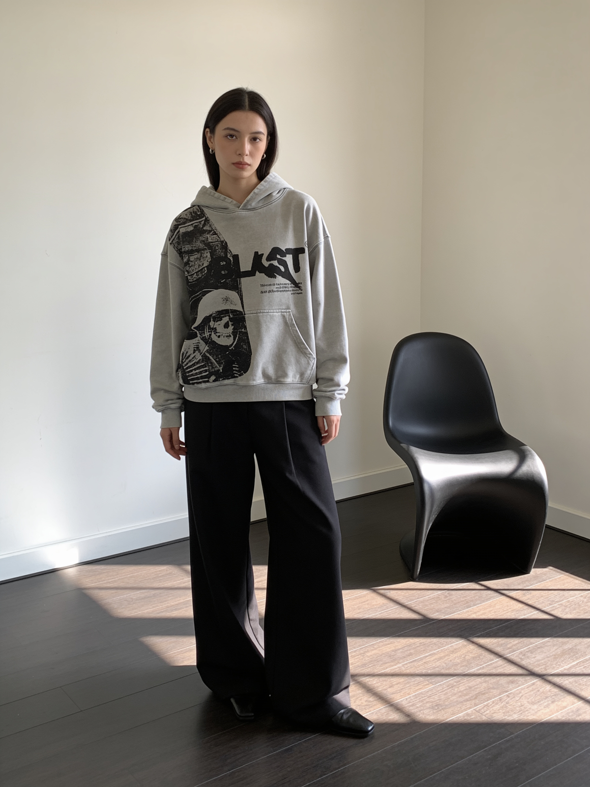 BLAST Vintage Wash Graphic Hoodie