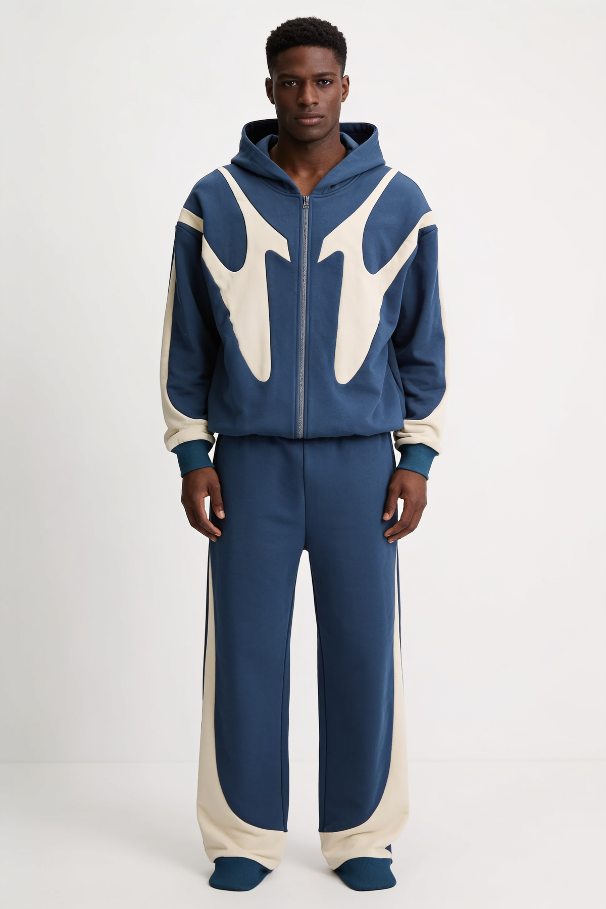 Graphic Zip-Up Hoodie