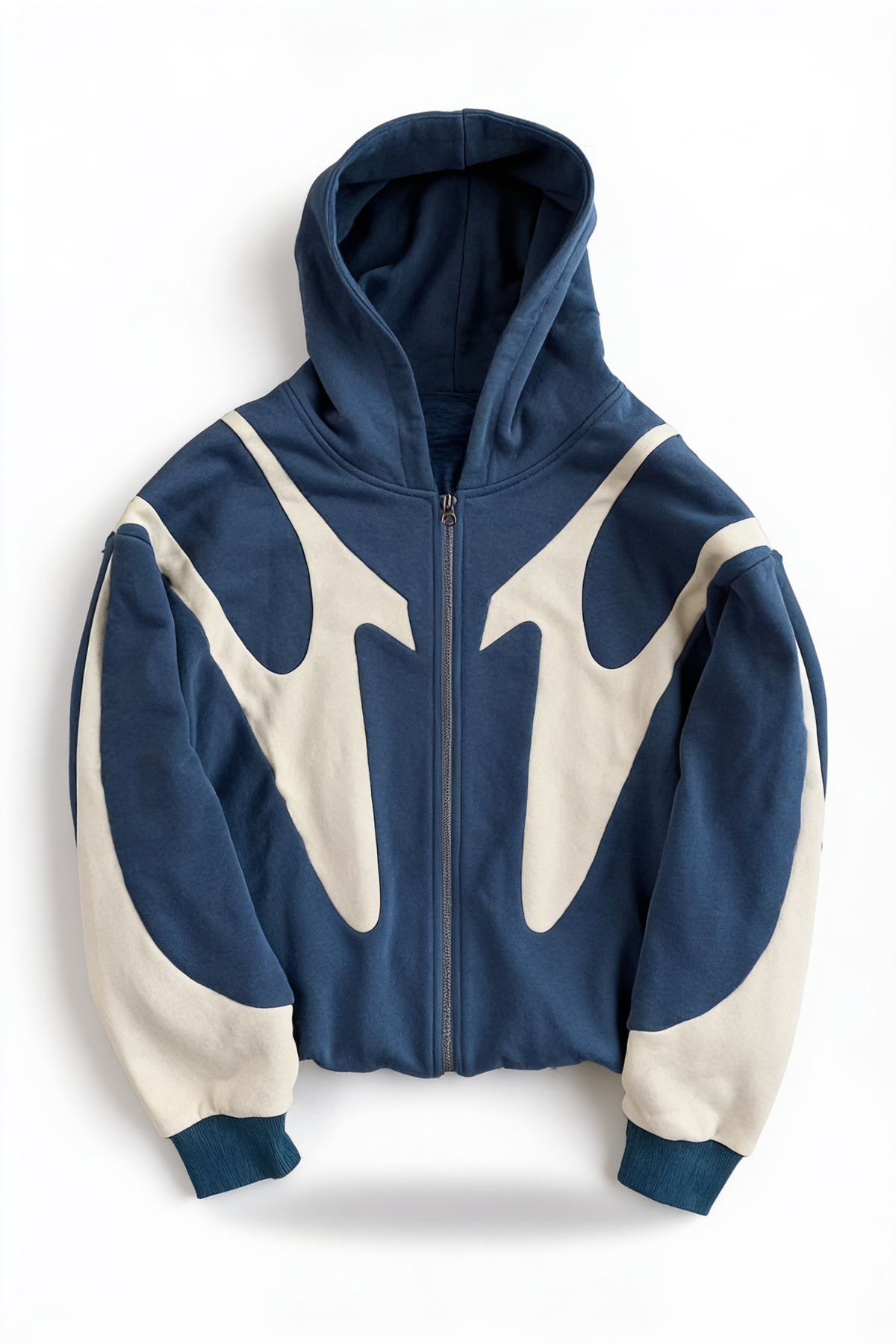 Graphic Zip-Up Hoodie